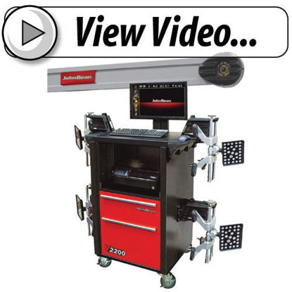 Picture of John Bean V2200 Imaging Wheel Alignment System 